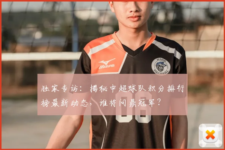 独家专访：揭秘中超球队积分排行榜最新动态，谁将问鼎冠军？